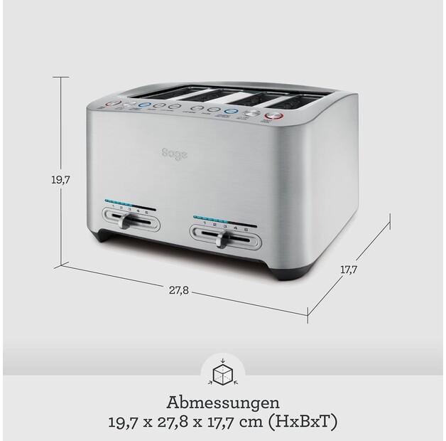 Тостер Sage STA845 The Smart Toast