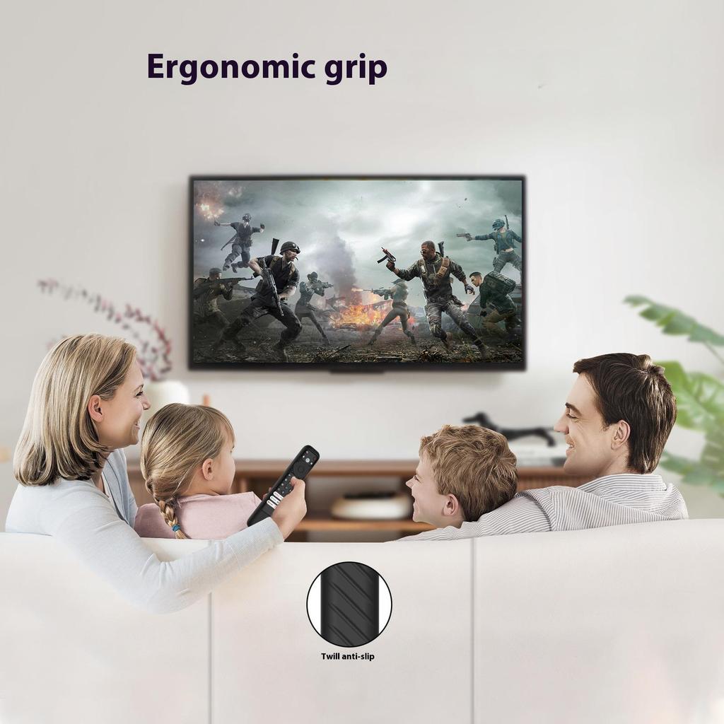 For TCL RC902 Remote Control Anti-Drop Sleeve Soft Silicone Protective Cover