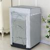 New Automatic Sunscreen Protector Case Polyester Silver Roller Dustproof Covers Waterproof Home Silver Washing Machine Dryer Top Cover