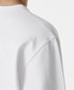 Musinsa Standard Heavy Ponte Relaxed Crew Neck Long Sleeve T-Shirt [White]