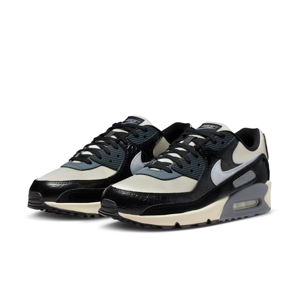 IO4468-100 Nike Air Max 90 Coconut Milk Black (Men's)