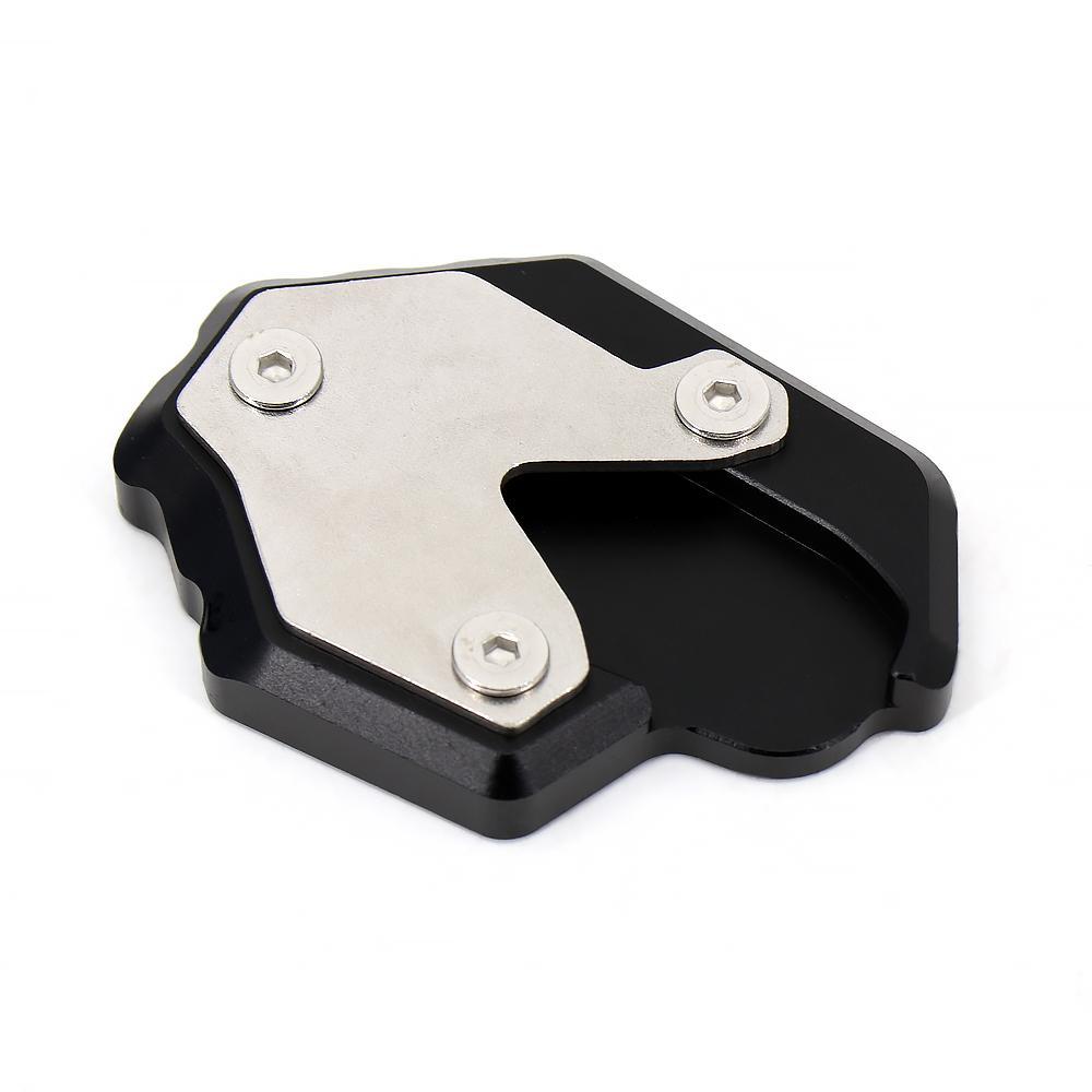 

For Honda Forza350 Forza FORZA 350 2025 2025 2025 Motorcycle Kickstand Extender Foot Side Stand Extension Support Plate чёрный