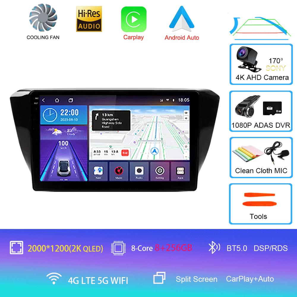 Android 14 Car Radio For Skoda Superb 3 2015 - 2019 Multimedia Video Player Navigation stereo GPS No 2din 2 din dvd
