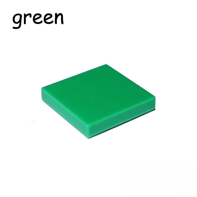 50/200PCS 3068 Dimension 2x2 Flat Tile 2*2 Blocks MOC Assemble Particles Smooth Construction Bricks DO IT YOURSELF Learning Creativity Toy ideal for