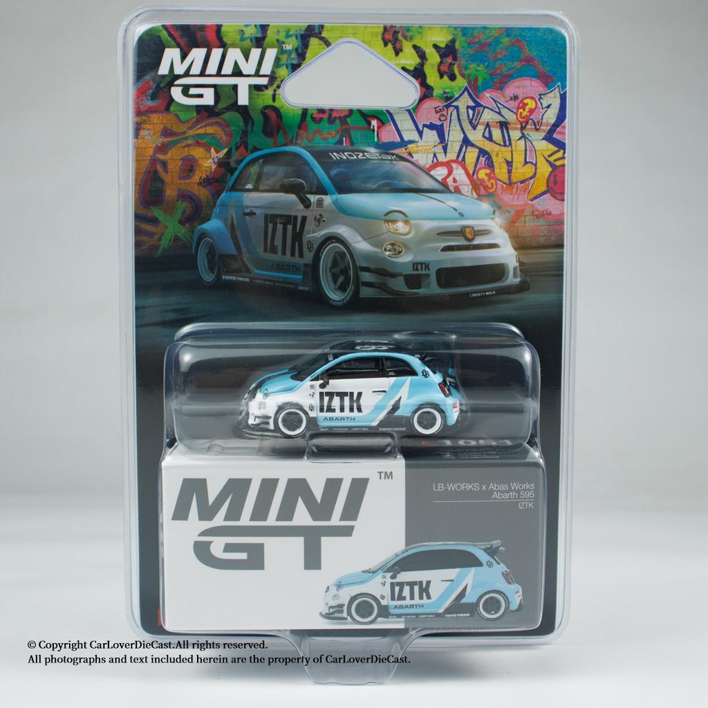Mini Gt 1:64 Lbwk Lb-Works Abarth 595 35Gt-Rr Kuma Er34 Countach S15 Rx-7 Diecast Model Car