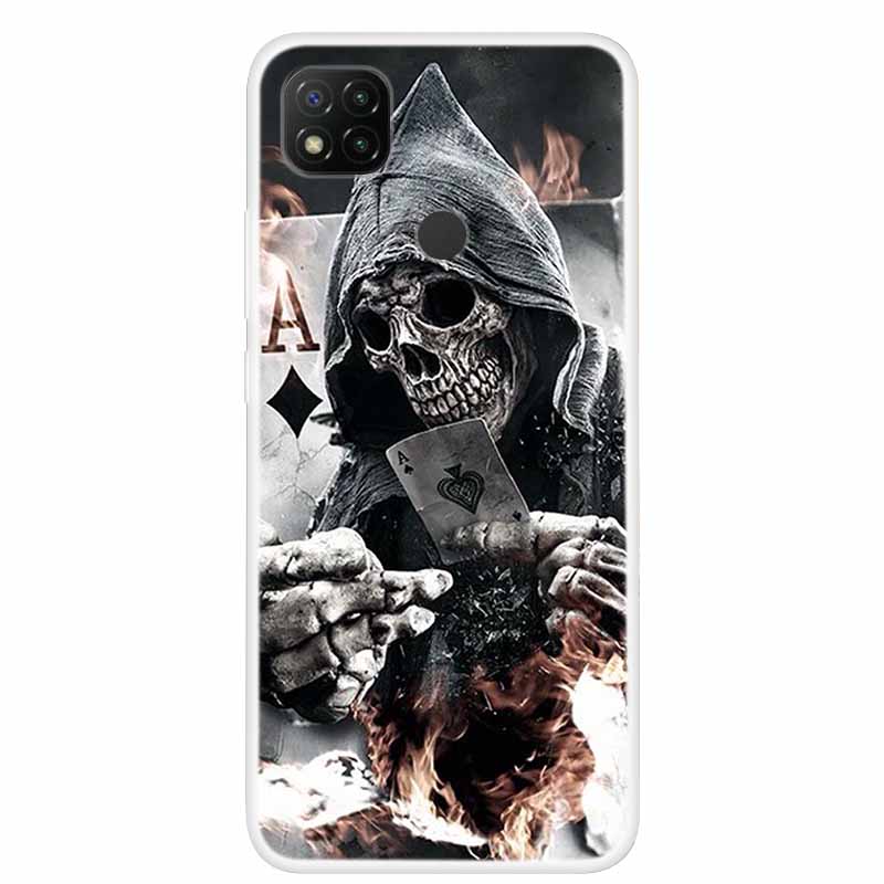 Case For Redmi 9C NFC Phone Case Soft Silicone TPU Back Cover For Fundas Xiaomi Redmi 9C 9 C Redmi9C NFC Case Protective Coque