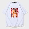 Francisco Totti English Avatar Short-sleeved T-shirt Men's Summer Loose Trendy Football Training Half-sleeve