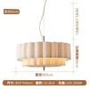 Japanese Wabi Sabi Fabric Ceiling Chandeliers Living Bedroom Decor Lustre Pendant Lights Indoor Lighting Hanging Lamps Fixtures