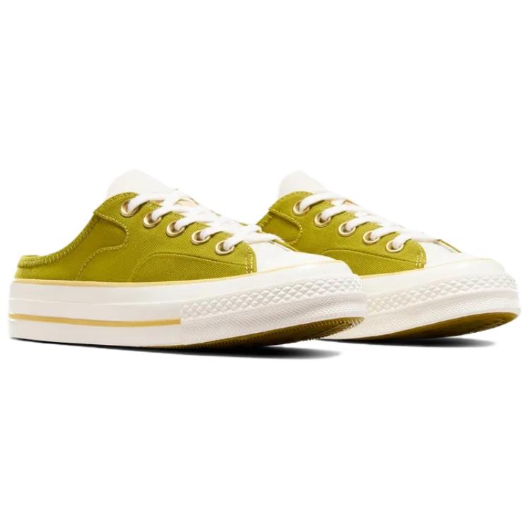 Converse Chuck 70 Mule Comfortable Durable Closed-Toe Slippers Women slippers Green A10077C