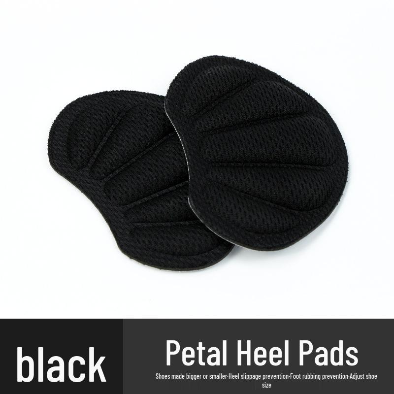

Soft Sponge Heel Stickers: Anti-Slip, Anti-Wear Foot Protection for Sneakers and High Heels чёрный