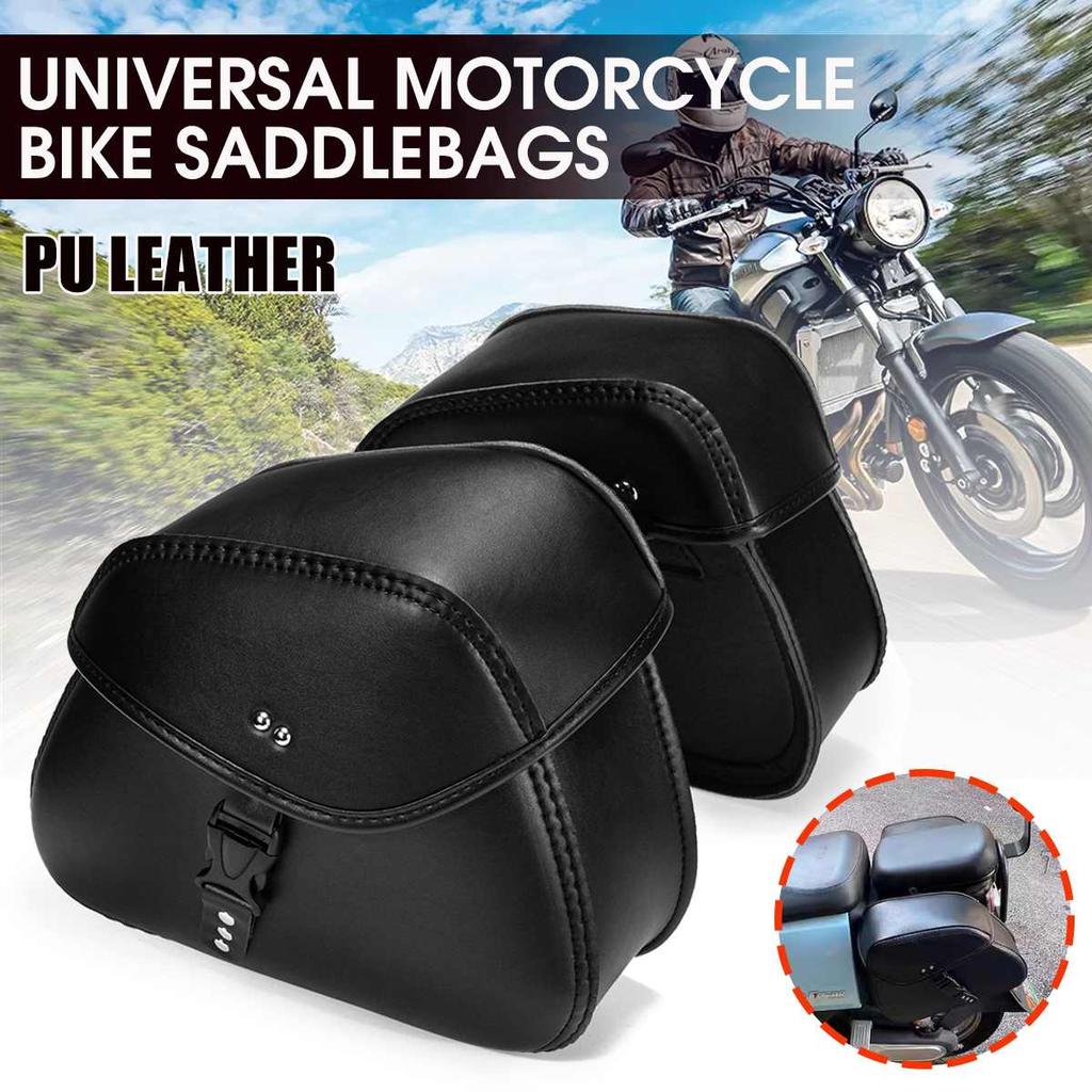 1Pair Motorcycle Saddlebag Saddle Bags Side Tool Luggage Bags Storage Universal Motorcycle Bag For BMW for Suzuki FOR Yamaha