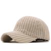Hats for Men and Women In Winter Trendy Baseball Caps Warm Corduroy Fashion Casual Couples Versatile Peaked Caps Autumn and Winter