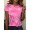 Damen T-Shirt Print Floral Grafik Pflanzen Vintage Stilvoll Klassisch Kurzarm Rundhals Normale Oberteile