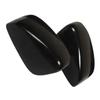 1Pair Car Rearview Mirror Cap Covers Glossy Black Side Door Wing Mirror Cap Covers Replacement for Accord 2008‑2012