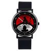 Naruto Analog Quartz Men Anime Black Watch Vintage