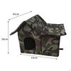 Outdoor Cat House for Cats Dogs Pet Tent Bed Cats/dogs Rainproof Warm Puppy
