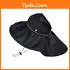 Summer Sun Hat With Large Brim And Breathable Polyester Material For Outdoor Activities