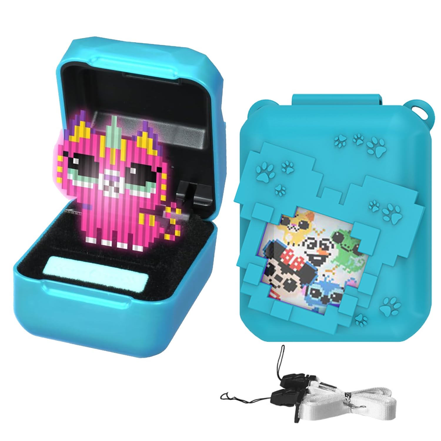 

Для TAKARA TOMY Захисний чохол Водонепроникний і пилонепроникний захисний чохол Kyubitsu Crystal TPU з ремінцем Захист від падіння Захист від подряпин зелений