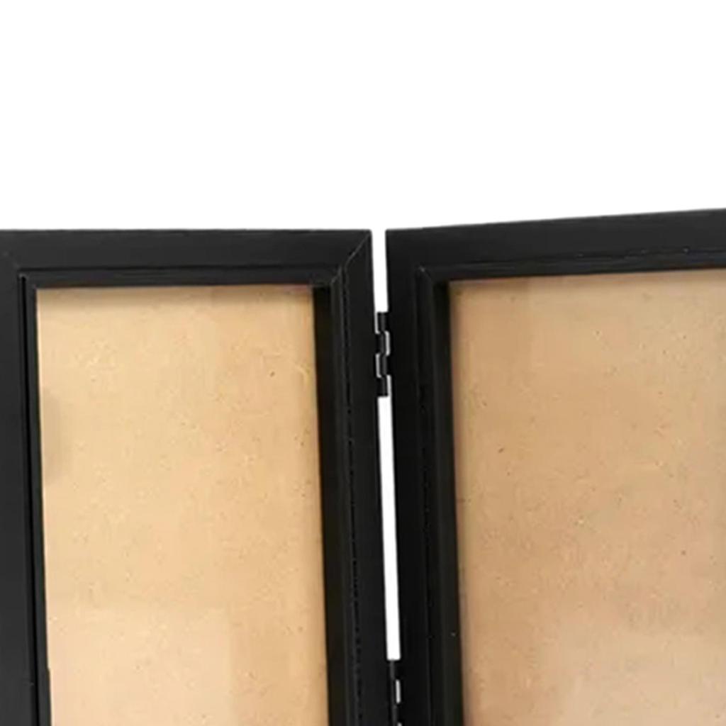 Fotoram 4x6 Trästativ Vertikalt Dekorativ Rustik Fotoram för Bordsskiva Vardagsrum Skrivbord Matsal Entré