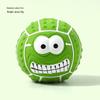 Durable Latex Squeaky Rugby Toy for Small Dogs: Teething, Bite-Resistant, Boredom Relief & Teddy Training