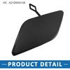 Front Passenger Side Bumper Tow Hook Cover A2128850126 Towing Eye Cover Cap for Mercedes-Benz E350 2010-2013 Black