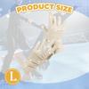 Figure Skating Competition Gloves Thermal Comfortable with Rhinestones Decoration Winter Skate