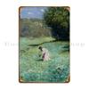 Woodland Meadow Metal Plaque Poster Wall Decor Printed Club Custom Rusty Tin Sign Poster