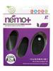 JAPANTOYZ ~Love&Leaf~ nemo Plus Neo Wireless Remote Control Vibrator (2 Vibrators Version) Black