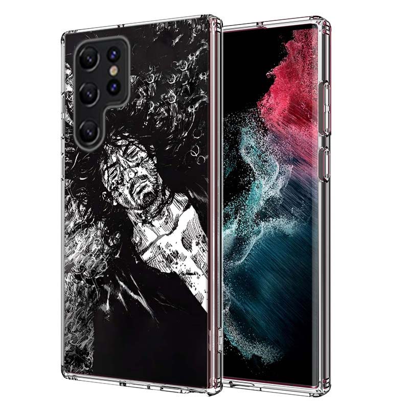 Manga Vagabond Capa Phone Case For Samsung S26 Ultra S25 Edge Galaxy S23 S21 S20 S24 FE S22 S10 Plus Cover Clear TPU Shell Coque