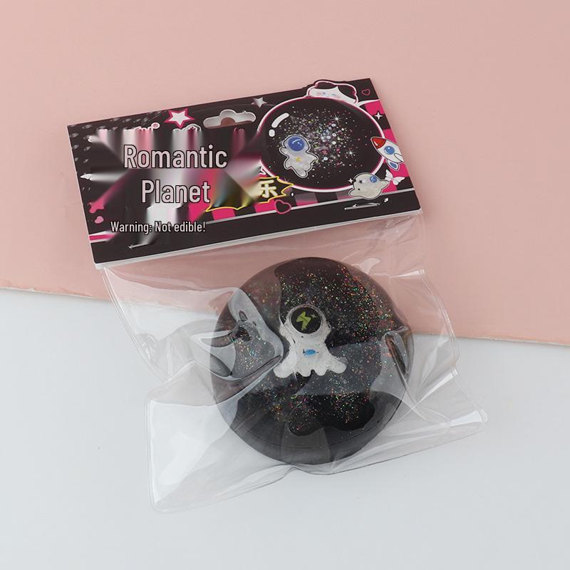 

Креативный сквиши-слайм-декомпрессионный мячик на тему планет: Игрушка для снятия стресса с медленным восстановлением для детей.