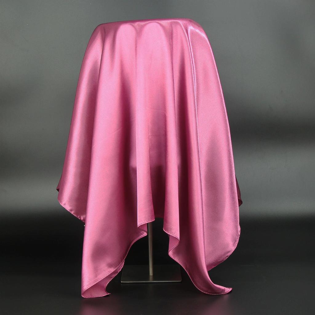 90*90cm Silk Scarf Scarftop Headwraps For Woman Fashion Four Seasons Hair Accessories Hijab Foulard Bandana Femme Headscarf