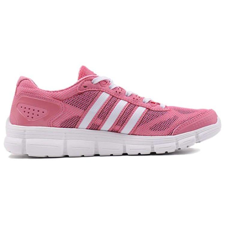 Adidas Breeze Series Comfortable Shock Absorption Low-Top Casual Running Shoes Women Sneakers Pink S76763