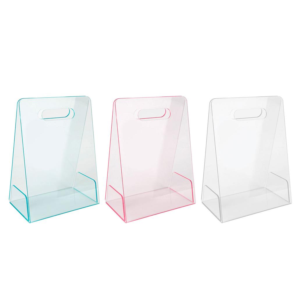 Clear Flower Bouquet Bags Handbag with Handle Elegant and Convenient Gift Wrap Handbag for Parties and Celebrations