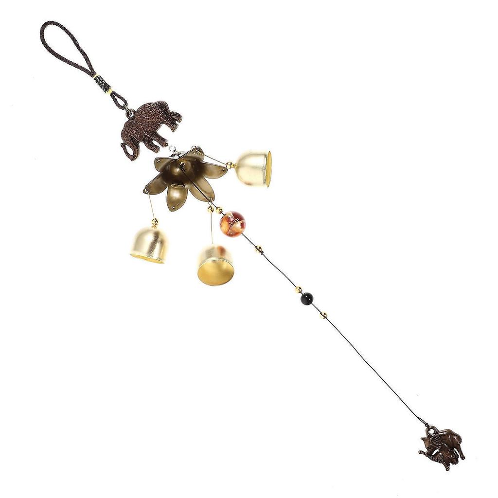 Vintage Metal Door Bell Wind Chime Hanging Bell Decor