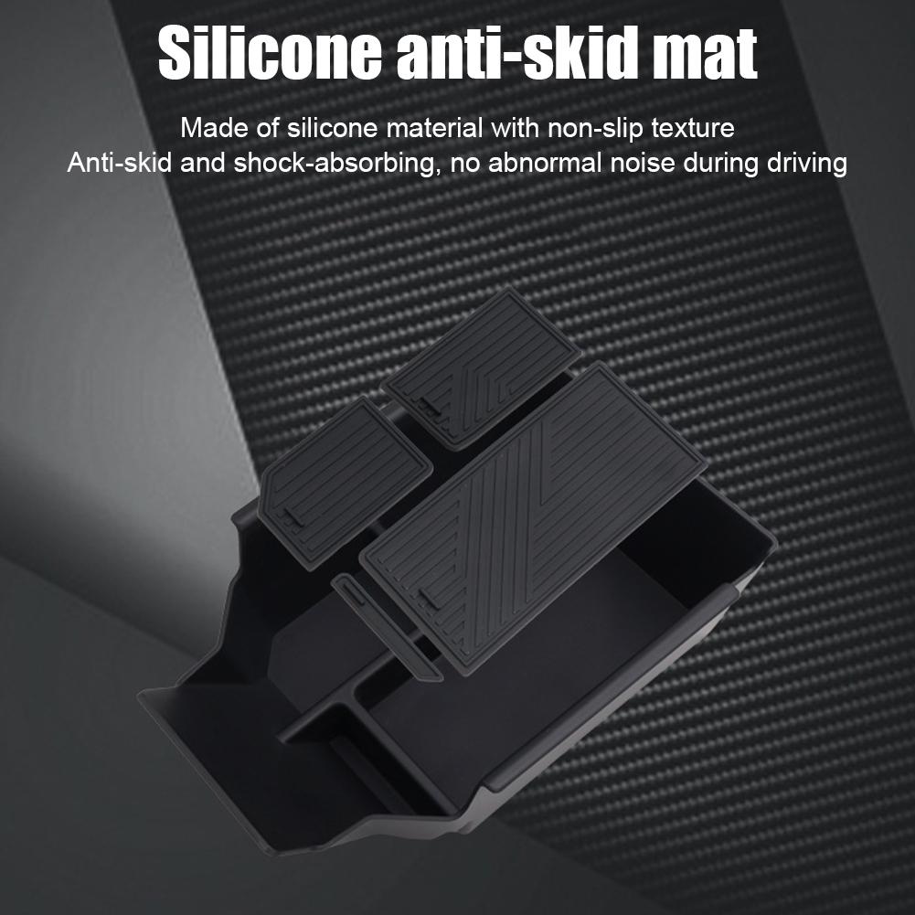 Multifunctional Storage For BMW X3 G45 2025+ High Quality ABS Central Armrest Storage Box Organizer Tray Auto Car Accessories