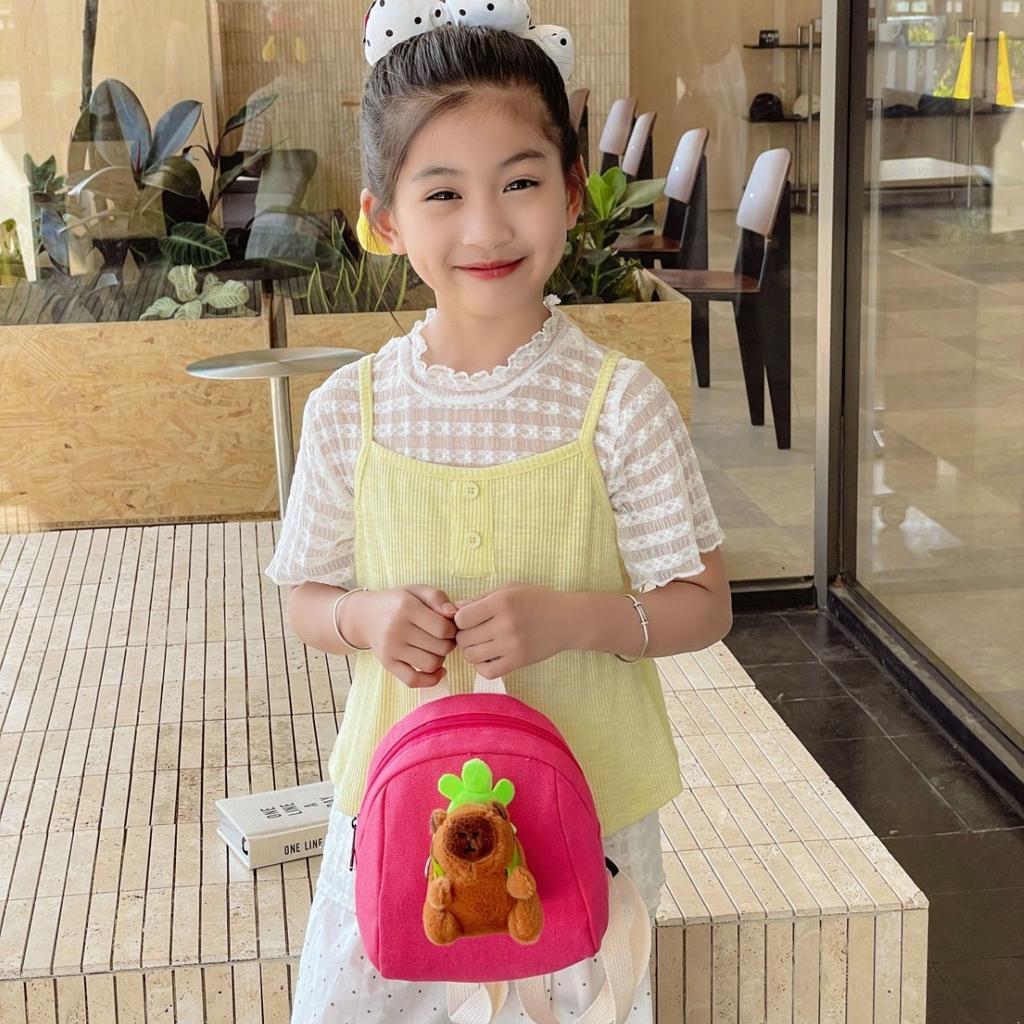 School bag new 2-5 year old boys and girls backpack cartoon cute small backpack lightweight weight weight reduction bag