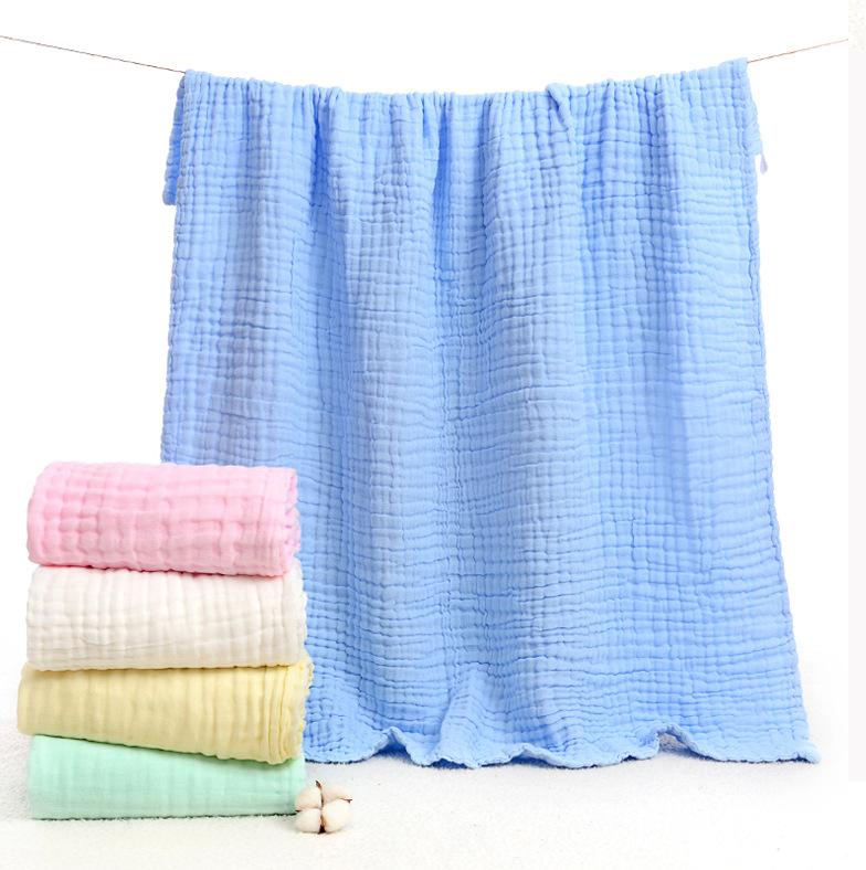 Asciugamano da bagno in garza di cotone per neonati Copertina per neonati Coperta per neonati Asciugamano in garza per neonati Asciugamano da bagno per bambini
