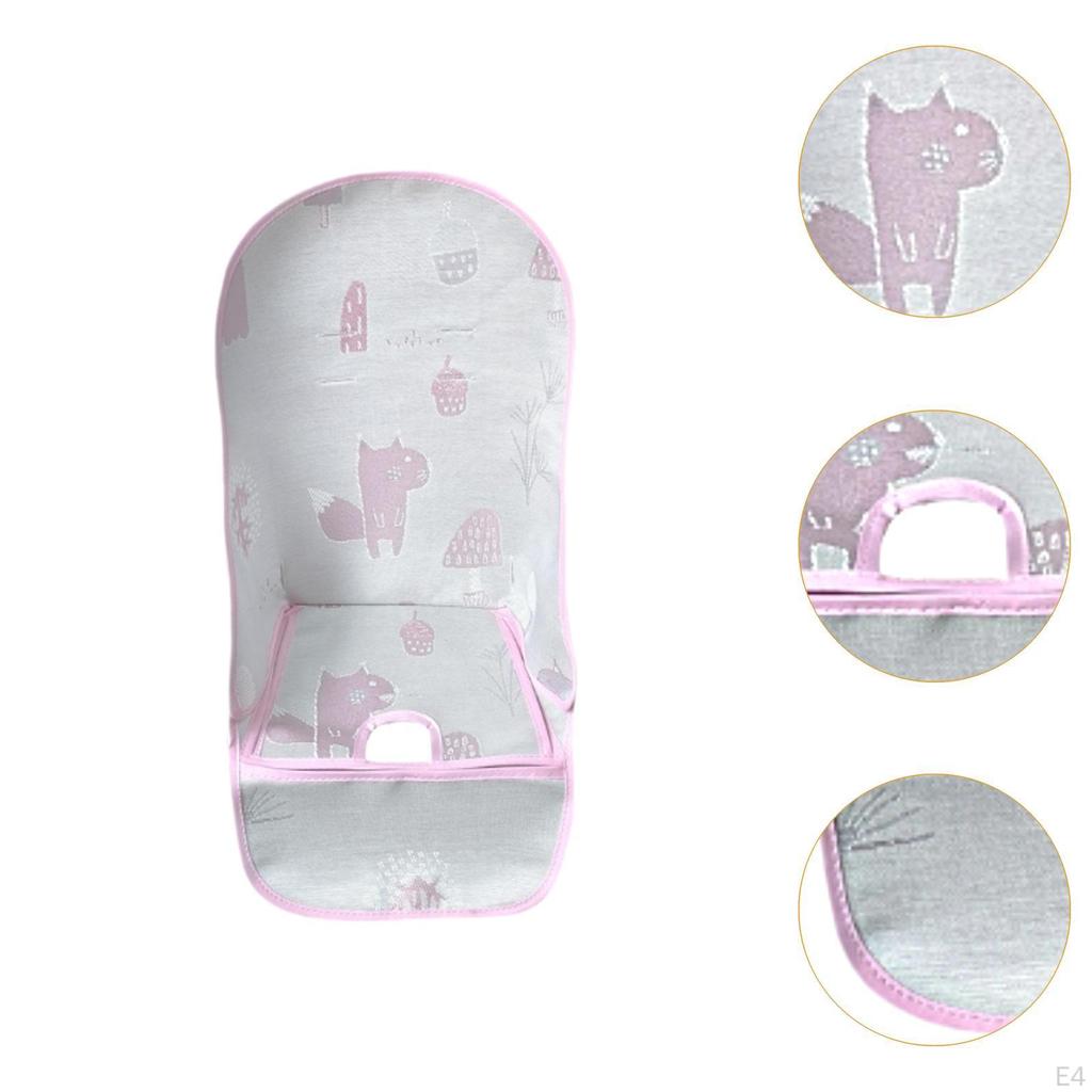Hochstuhlbezug für Baby Tragbares Kissen Mädchen Kleinkinder Kinder Blau
