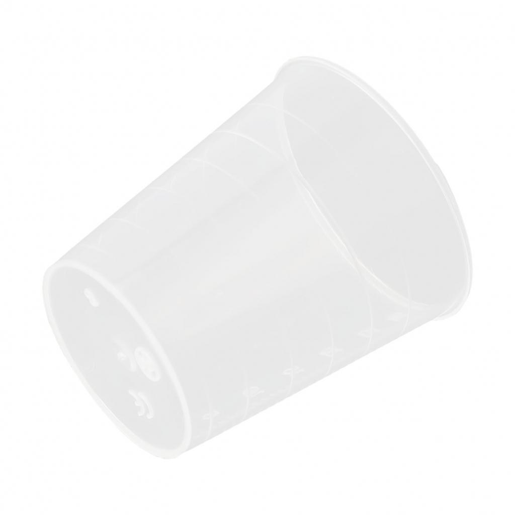 Cupe de Măsurat cu Capace Albe Set de 10(30ml) pentru Medicamente și Mostre