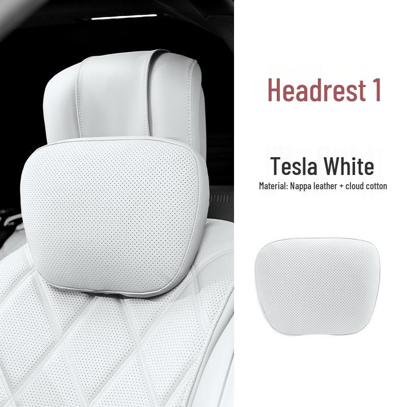 Premium Maybach S-Class Headrest & Breathable Lumbar Support Cushion