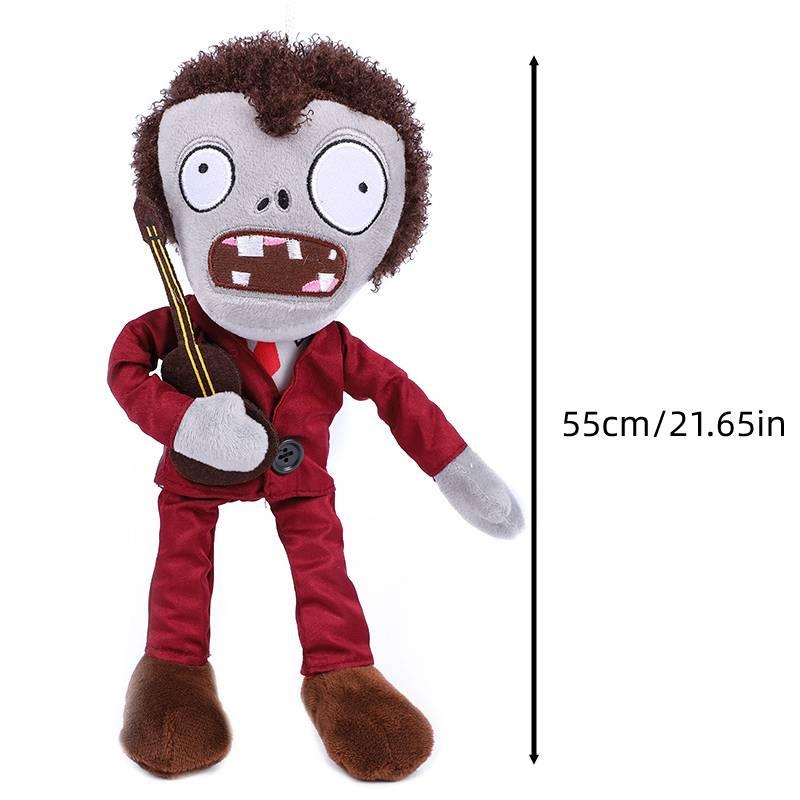 Plants Vs. Zombies New Plush Toy Cartoon Zombie And Plant Game Character Characters)