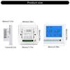 Digital Thermostat Air Conditioner Intelligent Control Thermometers Switches Panel LCD Display Temperature Controller