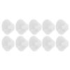 10pcs Hearing Amplifier Ear Plugs Flexible Horn Shaped Silicone Hearing Amplifier Eartip