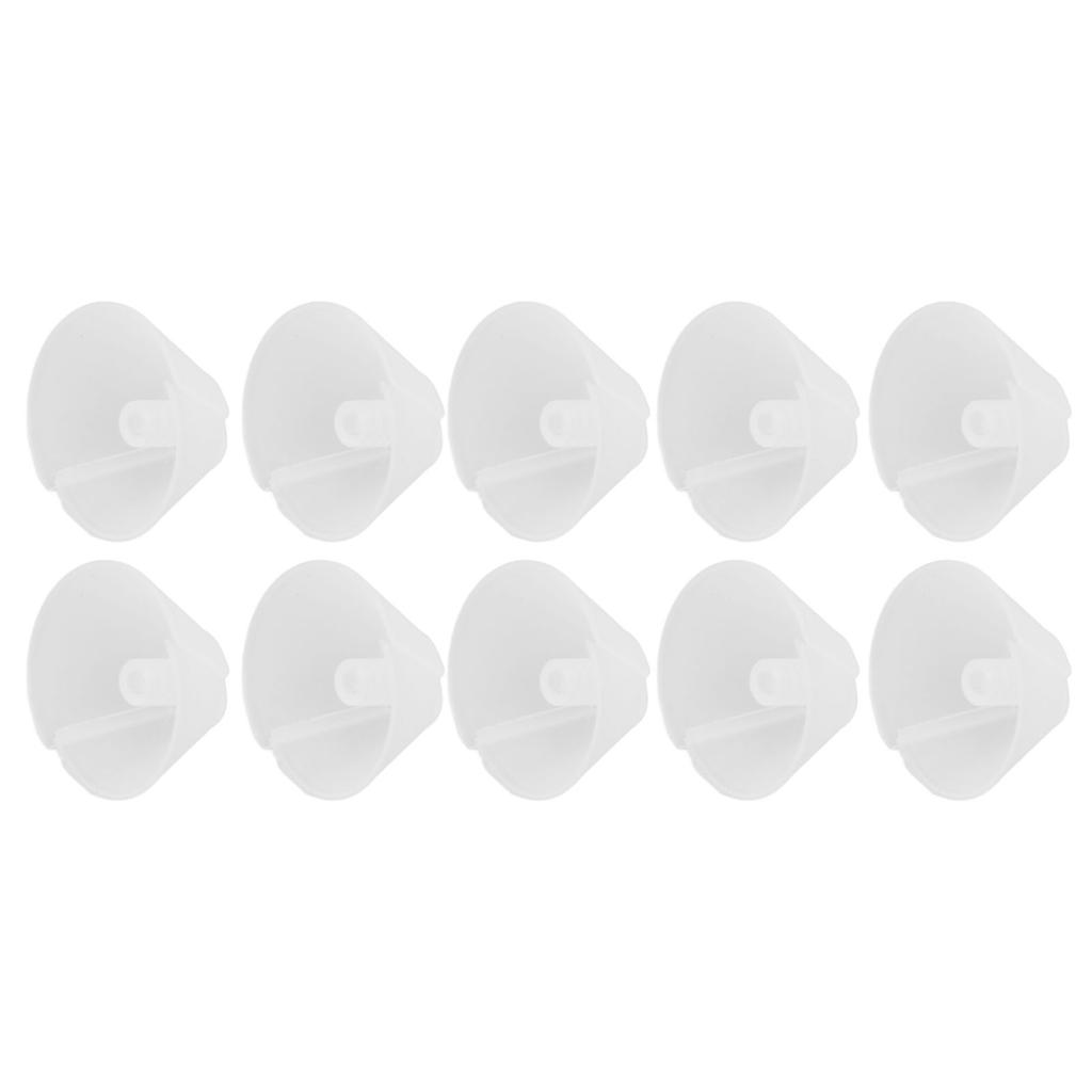 10pcs Hearing Amplifier Ear Plugs Flexible Horn Shaped Silicone Hearing Amplifier Eartip