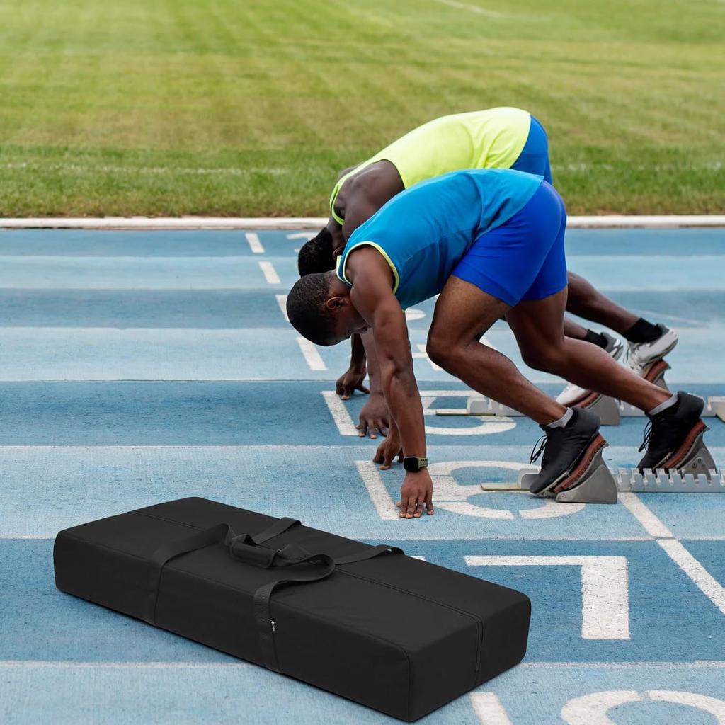 Starting Block Carry Bag Heavy Duty Large Portable Duffel Bag with Comfortable Handle for Sports Equipment Travel Camping
