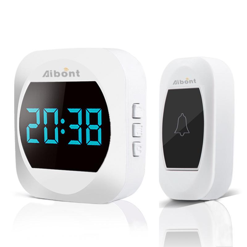 Wireless Digital Doorbell with Remote Control and Smart Music Clock