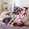 3D tištěná střední škola DxD plyšová deka Módní Flanel Fleece Sexy animace Dárek pro holčičku Sofa Nap Travel