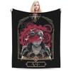 Vi Arcane Game Blankets Flannel Print Portable Soft Throw Blanket for Sofa Car Plush Thin Quilt