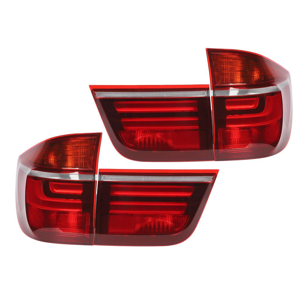 LCI   LED Tail Lights Rear Brake Turn Signal Running Reverse Fog Lamp Fit for X5 E70 X5M 2007 to 2013