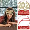 2026 Funny Eyeglasses Frames Party Decoration Christmas Theme New Year Photo Frame Creative Eye Wear for DIY Xmas Holiday Decor